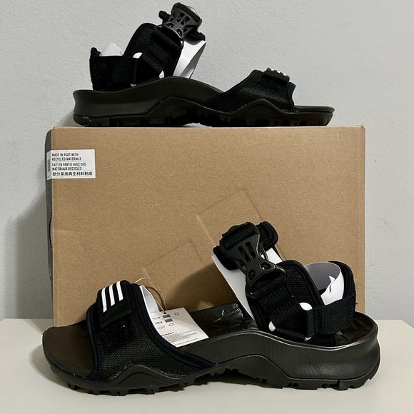 Adidas Terrex Cyprex Ultra 2 DLX Men’s Size 12 “Black White” All-Terrain Sandal - Picture 1 of 8